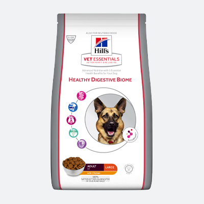 Vet Essentials Healthy Digestive Biome Large Breed Dry Dog Food